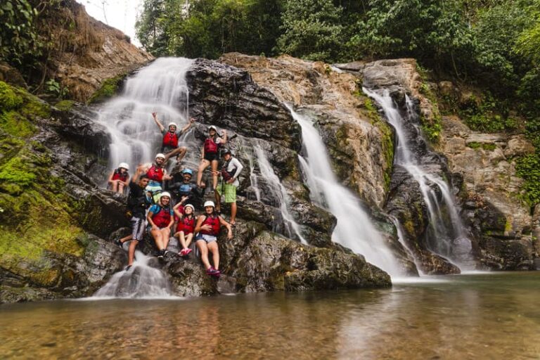 group-at-savegre-waterfall