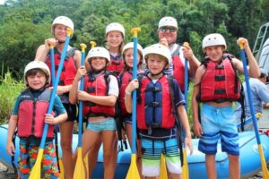 family-at-rafting-tour